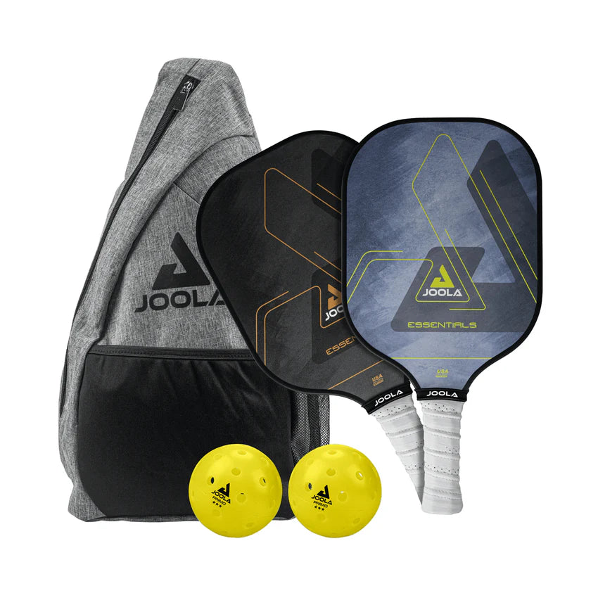 joola essentials pickleball paddles balls set