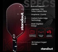 standout kc1 16 pickleball paddle