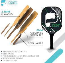 pickleball united power drive pickleball paddle