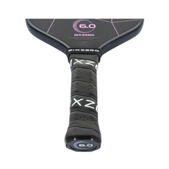 six zero double black diamond pickleball paddle handle image