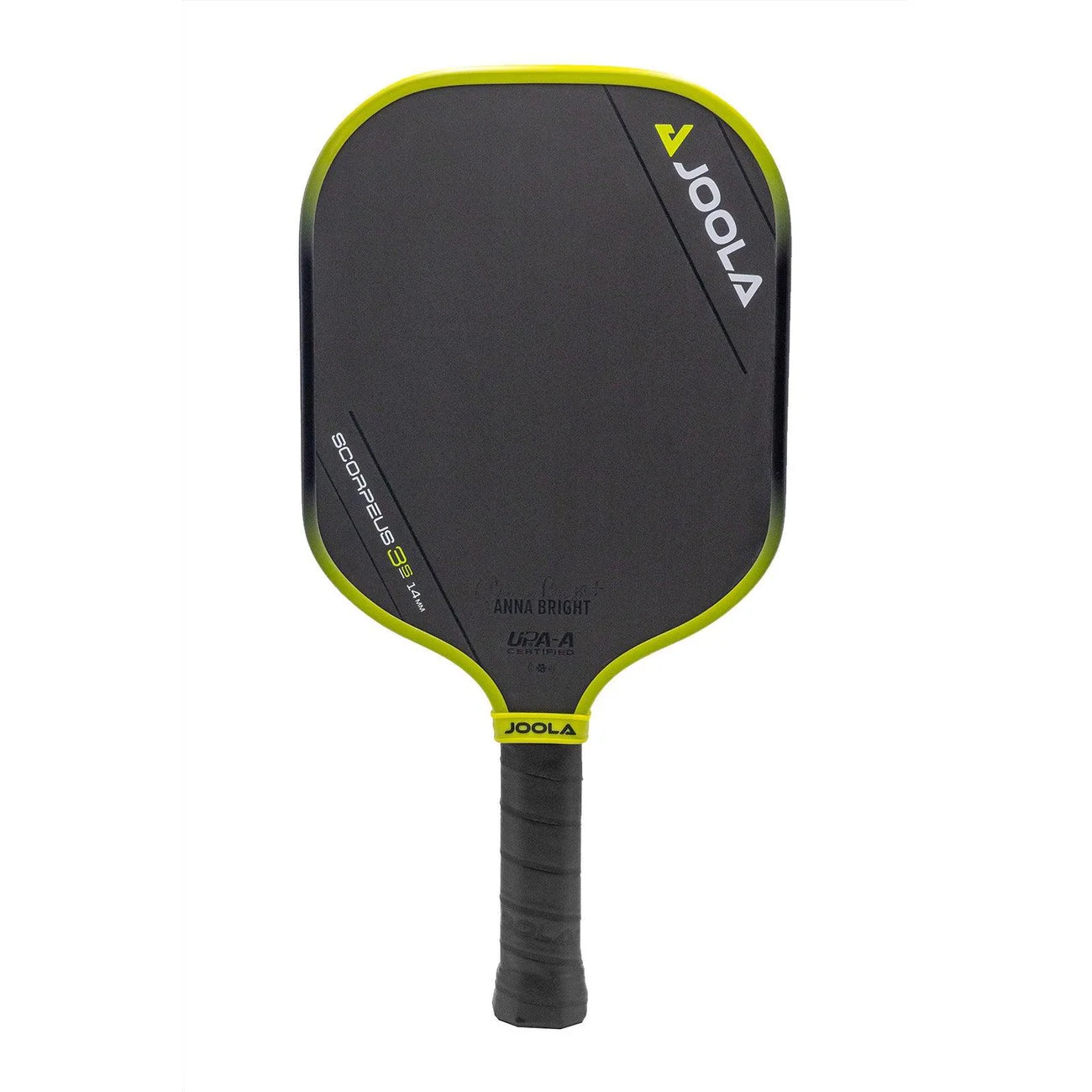 joola anna bright scorpeus 3s 14mm pickleball paddle