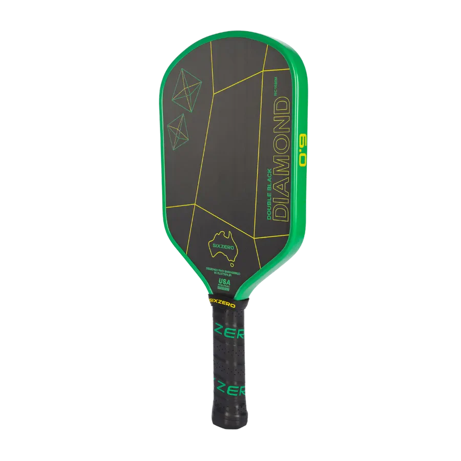 six zero double black diamond pickleball paddle 16 mm